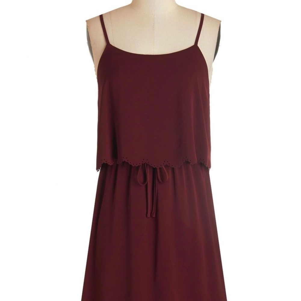 ✳️DONATING TOMORROW ModCloth Laser Cut Tier Dress